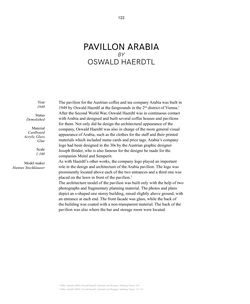 Image of the Page - 122 - in Demolished Modified Endangered - Modelling Austrian Architecture Of The 20th Century