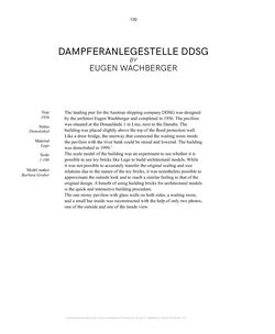 Image of the Page - 130 - in Demolished Modified Endangered - Modelling Austrian Architecture Of The 20th Century