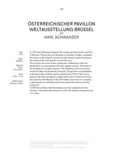 Image of the Page - 134 - in Demolished Modified Endangered - Modelling Austrian Architecture Of The 20th Century