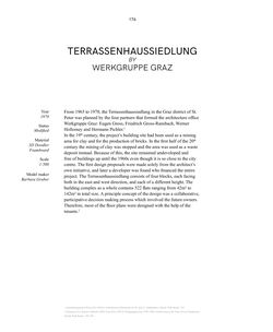 Image of the Page - 176 - in Demolished Modified Endangered - Modelling Austrian Architecture Of The 20th Century