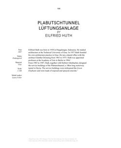 Bild der Seite - 188 - in Demolished Modified Endangered - Modelling Austrian Architecture Of The 20th Century