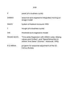 Bild der Seite - XVIII - in The Austrian Business Cycle in the European Context