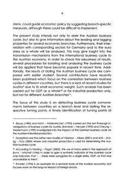 Bild der Seite - 4 - in The Austrian Business Cycle in the European Context