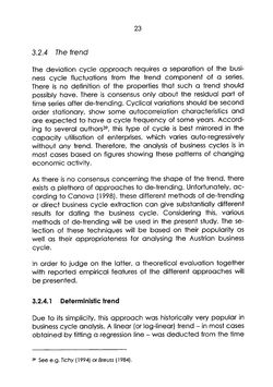 Bild der Seite - 23 - in The Austrian Business Cycle in the European Context