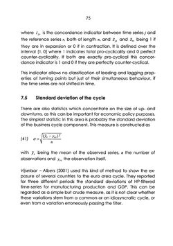 Image of the Page - 75 - in The Austrian Business Cycle in the European Context