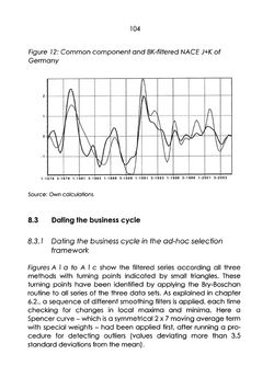 Bild der Seite - 104 - in The Austrian Business Cycle in the European Context