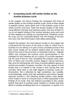Bild der Seite - 125 - in The Austrian Business Cycle in the European Context