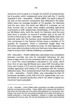 Bild der Seite - 136 - in The Austrian Business Cycle in the European Context