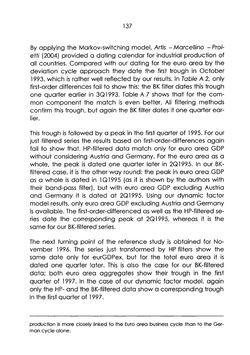 Bild der Seite - 137 - in The Austrian Business Cycle in the European Context
