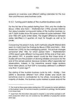 Bild der Seite - 155 - in The Austrian Business Cycle in the European Context