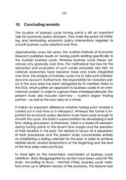 Bild der Seite - 161 - in The Austrian Business Cycle in the European Context