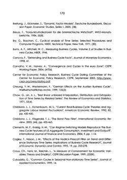 Image of the Page - 170 - in The Austrian Business Cycle in the European Context