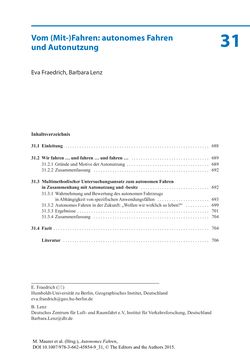 Image of the Page - (000709) - in Autonomes Fahren - Technische,  rechtliche und gesellschaftliche Aspekte