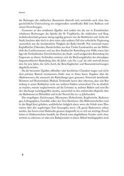 Image of the Page - 8 - in Im städtischen Bad vor 500 Jahren - Badhaus, Bader und Badegäste im alten Tirol