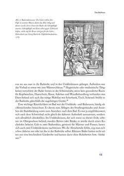 Image of the Page - 15 - in Im städtischen Bad vor 500 Jahren - Badhaus, Bader und Badegäste im alten Tirol