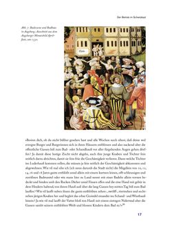 Image of the Page - 17 - in Im städtischen Bad vor 500 Jahren - Badhaus, Bader und Badegäste im alten Tirol