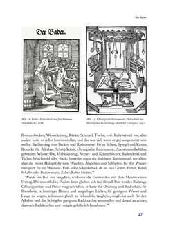Image of the Page - 27 - in Im städtischen Bad vor 500 Jahren - Badhaus, Bader und Badegäste im alten Tirol