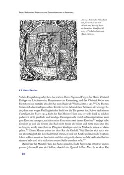 Image of the Page - 98 - in Im städtischen Bad vor 500 Jahren - Badhaus, Bader und Badegäste im alten Tirol