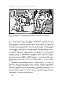 Image of the Page - 112 - in Im städtischen Bad vor 500 Jahren - Badhaus, Bader und Badegäste im alten Tirol