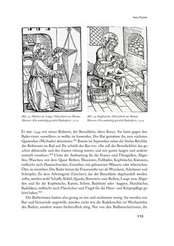Image of the Page - 113 - in Im städtischen Bad vor 500 Jahren - Badhaus, Bader und Badegäste im alten Tirol