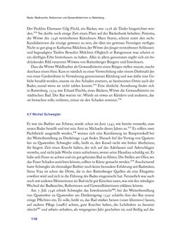 Bild der Seite - 116 - in Im städtischen Bad vor 500 Jahren - Badhaus, Bader und Badegäste im alten Tirol