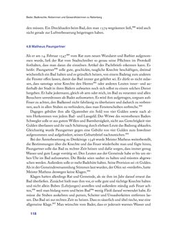 Image of the Page - 118 - in Im städtischen Bad vor 500 Jahren - Badhaus, Bader und Badegäste im alten Tirol