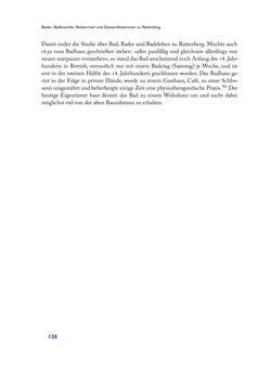 Bild der Seite - 138 - in Im städtischen Bad vor 500 Jahren - Badhaus, Bader und Badegäste im alten Tirol