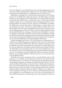 Bild der Seite - 140 - in Im städtischen Bad vor 500 Jahren - Badhaus, Bader und Badegäste im alten Tirol