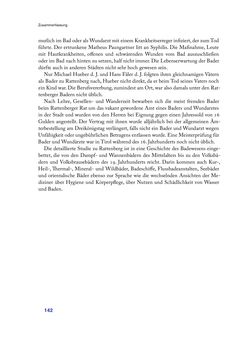Image of the Page - 142 - in Im städtischen Bad vor 500 Jahren - Badhaus, Bader und Badegäste im alten Tirol
