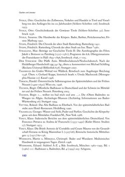 Bild der Seite - 182 - in Im städtischen Bad vor 500 Jahren - Badhaus, Bader und Badegäste im alten Tirol