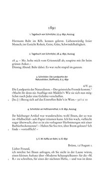 Bild der Seite - 7 - in Arthur Schnitzler & Hermann Bahr - Briefwechsel, Aufzeichnungen, Dokumente 1891–1931