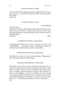 Bild der Seite - 22 - in Arthur Schnitzler & Hermann Bahr - Briefwechsel, Aufzeichnungen, Dokumente 1891–1931