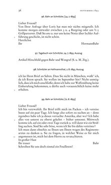 Image of the Page - 36 - in Arthur Schnitzler & Hermann Bahr - Briefwechsel, Aufzeichnungen, Dokumente 1891–1931