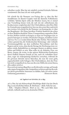 Image of the Page - 61 - in Arthur Schnitzler & Hermann Bahr - Briefwechsel, Aufzeichnungen, Dokumente 1891–1931