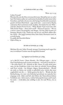 Image of the Page - 62 - in Arthur Schnitzler & Hermann Bahr - Briefwechsel, Aufzeichnungen, Dokumente 1891–1931