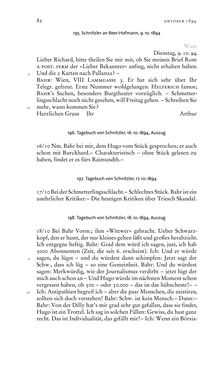 Bild der Seite - 82 - in Arthur Schnitzler & Hermann Bahr - Briefwechsel, Aufzeichnungen, Dokumente 1891–1931