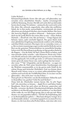 Image of the Page - 84 - in Arthur Schnitzler & Hermann Bahr - Briefwechsel, Aufzeichnungen, Dokumente 1891–1931