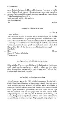 Image of the Page - 85 - in Arthur Schnitzler & Hermann Bahr - Briefwechsel, Aufzeichnungen, Dokumente 1891–1931