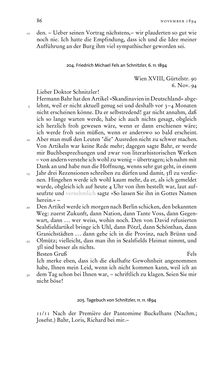 Bild der Seite - 86 - in Arthur Schnitzler & Hermann Bahr - Briefwechsel, Aufzeichnungen, Dokumente 1891–1931