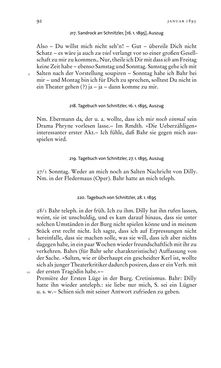 Image of the Page - 92 - in Arthur Schnitzler & Hermann Bahr - Briefwechsel, Aufzeichnungen, Dokumente 1891–1931