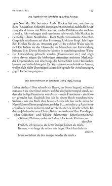 Image of the Page - 107 - in Arthur Schnitzler & Hermann Bahr - Briefwechsel, Aufzeichnungen, Dokumente 1891–1931