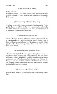 Image of the Page - 133 - in Arthur Schnitzler & Hermann Bahr - Briefwechsel, Aufzeichnungen, Dokumente 1891–1931