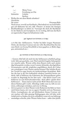 Image of the Page - 146 - in Arthur Schnitzler & Hermann Bahr - Briefwechsel, Aufzeichnungen, Dokumente 1891–1931