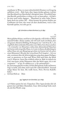 Image of the Page - 147 - in Arthur Schnitzler & Hermann Bahr - Briefwechsel, Aufzeichnungen, Dokumente 1891–1931