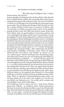 Image of the Page - 151 - in Arthur Schnitzler & Hermann Bahr - Briefwechsel, Aufzeichnungen, Dokumente 1891–1931