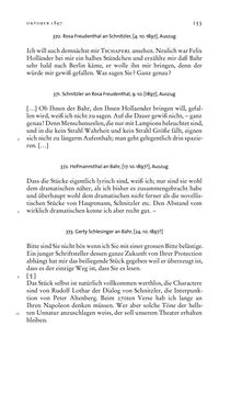 Image of the Page - 153 - in Arthur Schnitzler & Hermann Bahr - Briefwechsel, Aufzeichnungen, Dokumente 1891–1931