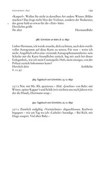 Image of the Page - 159 - in Arthur Schnitzler & Hermann Bahr - Briefwechsel, Aufzeichnungen, Dokumente 1891–1931