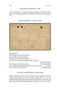 Bild der Seite - 162 - in Arthur Schnitzler & Hermann Bahr - Briefwechsel, Aufzeichnungen, Dokumente 1891–1931