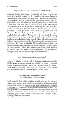 Image of the Page - 171 - in Arthur Schnitzler & Hermann Bahr - Briefwechsel, Aufzeichnungen, Dokumente 1891–1931