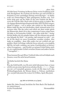 Bild der Seite - 175 - in Arthur Schnitzler & Hermann Bahr - Briefwechsel, Aufzeichnungen, Dokumente 1891–1931